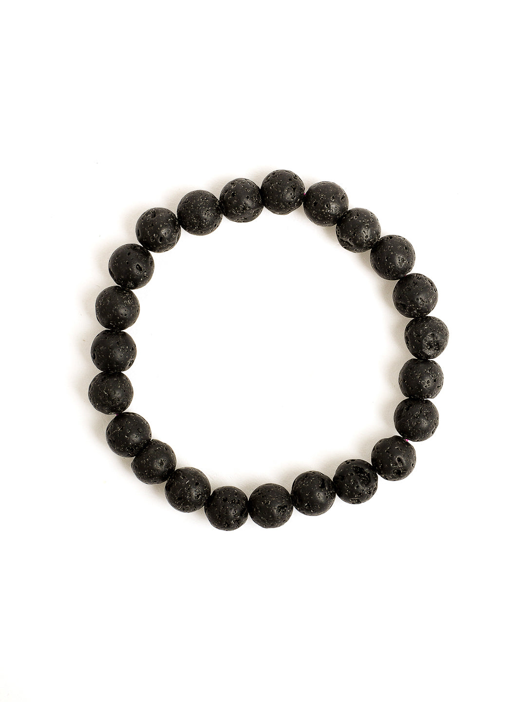 Combo Of Green Aventurine And Lawa  Semi Precious Stone Bracelet