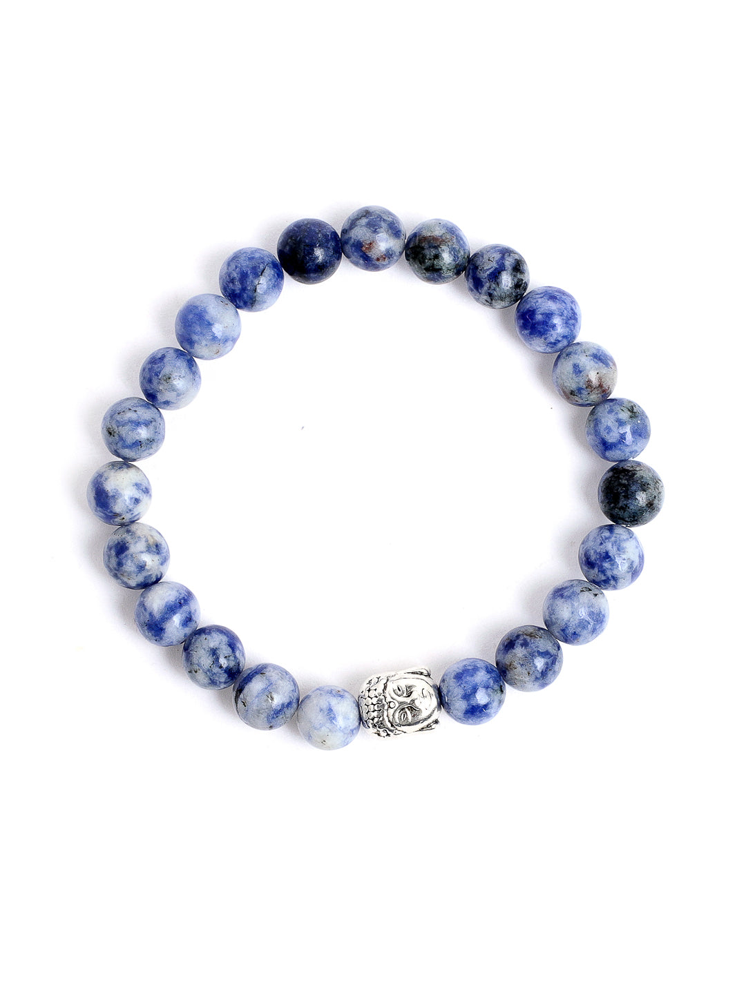 Combo Of Amazonite And Sodolite Semi Precious Stone Bracelet