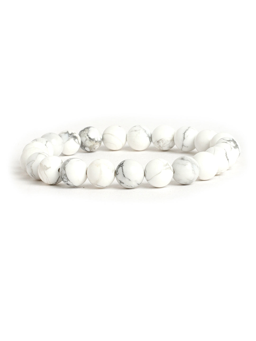 Howlite Semi Precious Stone Bracelet