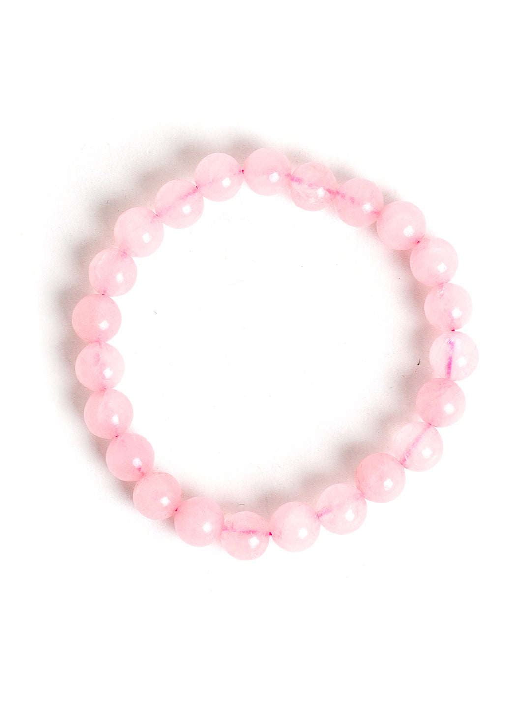 Rose Quartz Semi Precious Stone Bracelet