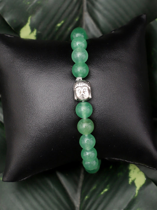 Green Aventurine Semi Precious Stone Bracelet