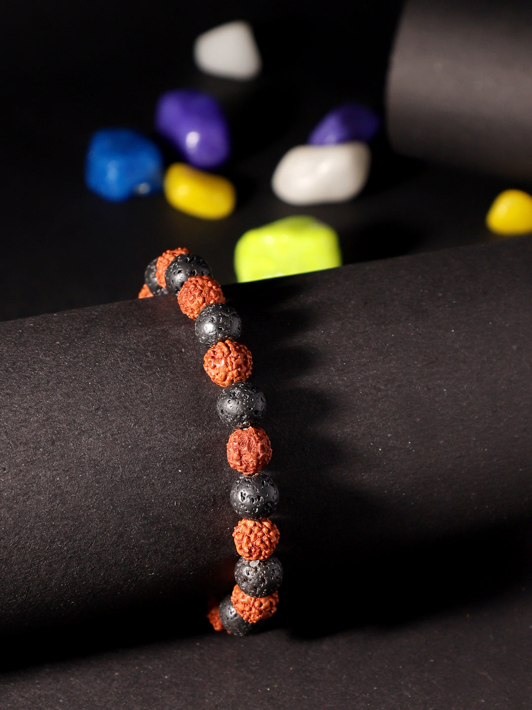 Lawa Rudraksh Semi Precious Stone Bracelet