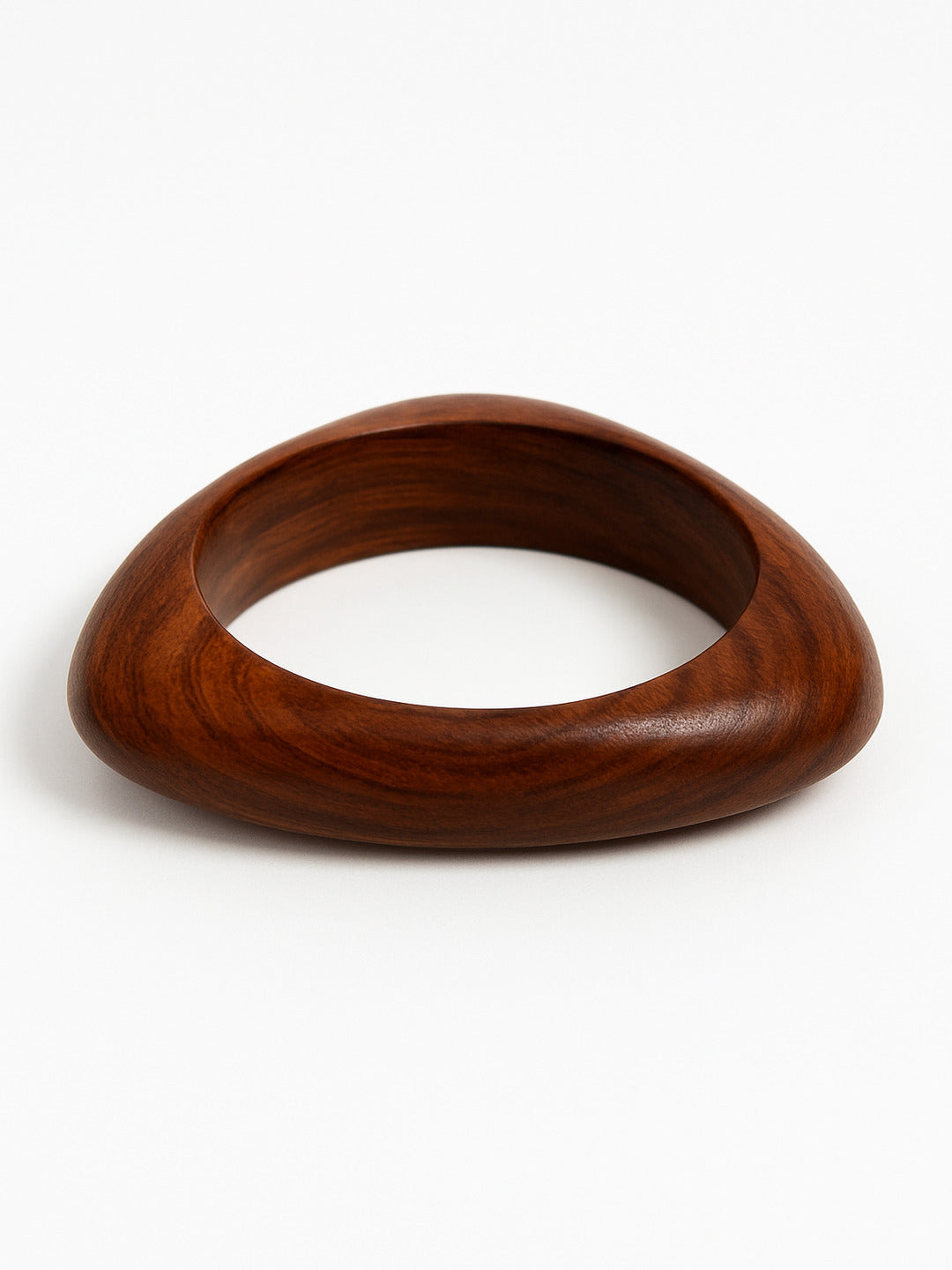 Hungama Wooden &  Brass Bangles-Set of 7