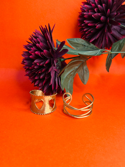 Night Out Brass Handcuffs-set of 2