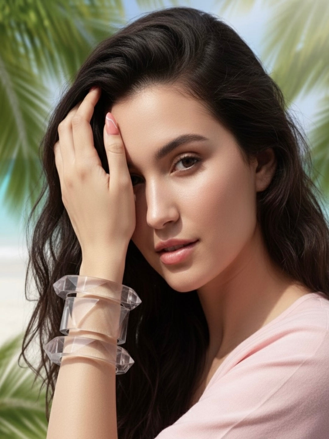 Serene Resin Bangles- Set of 3