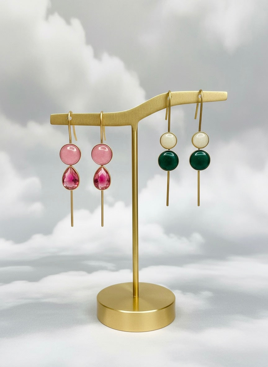 Mallika Earrings Set of 2