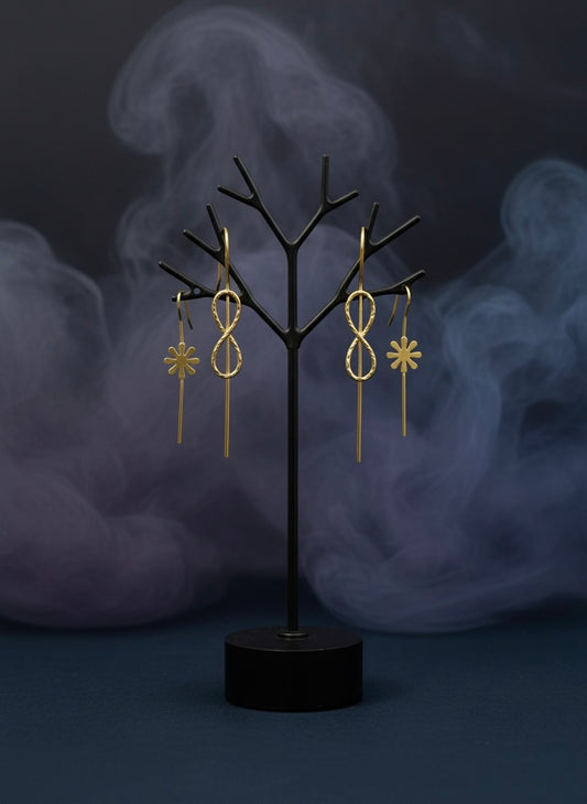 Amoli Earrings Set of 2