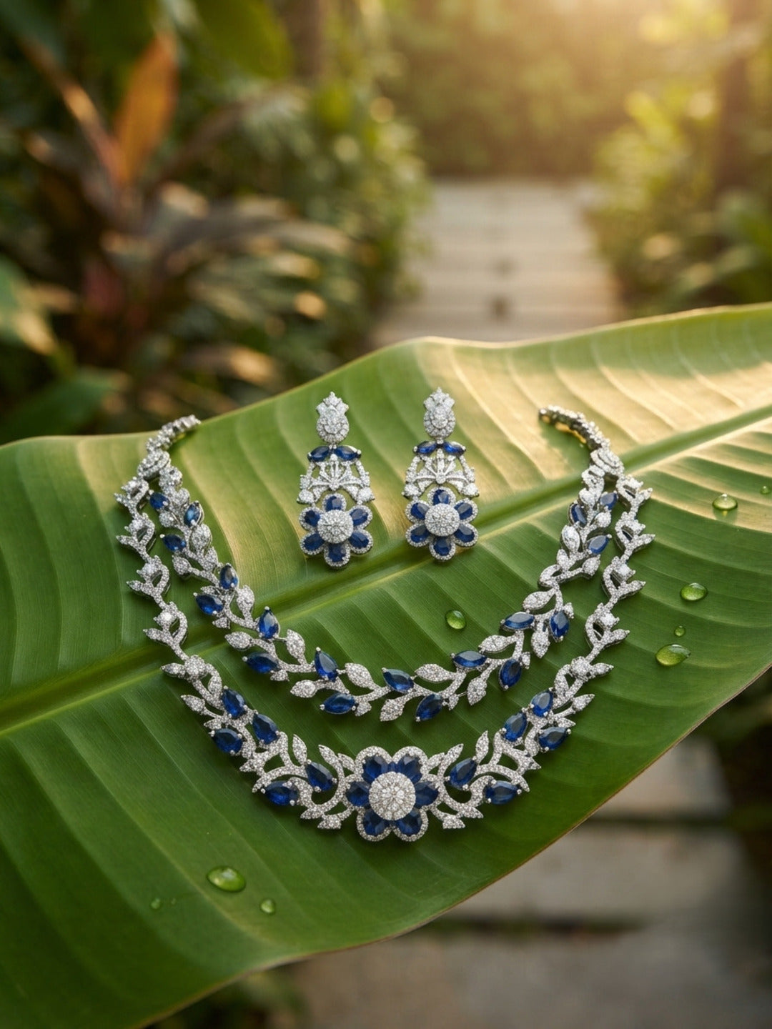 Princess Diane Double Layer Jewellery Set