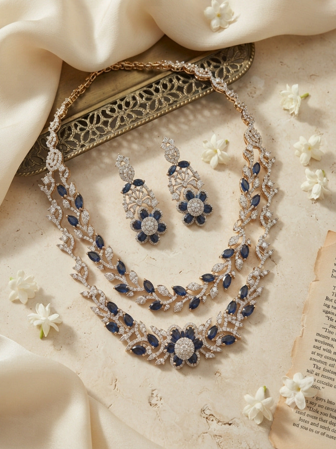 Princess Diane Double Layer Jewellery Set