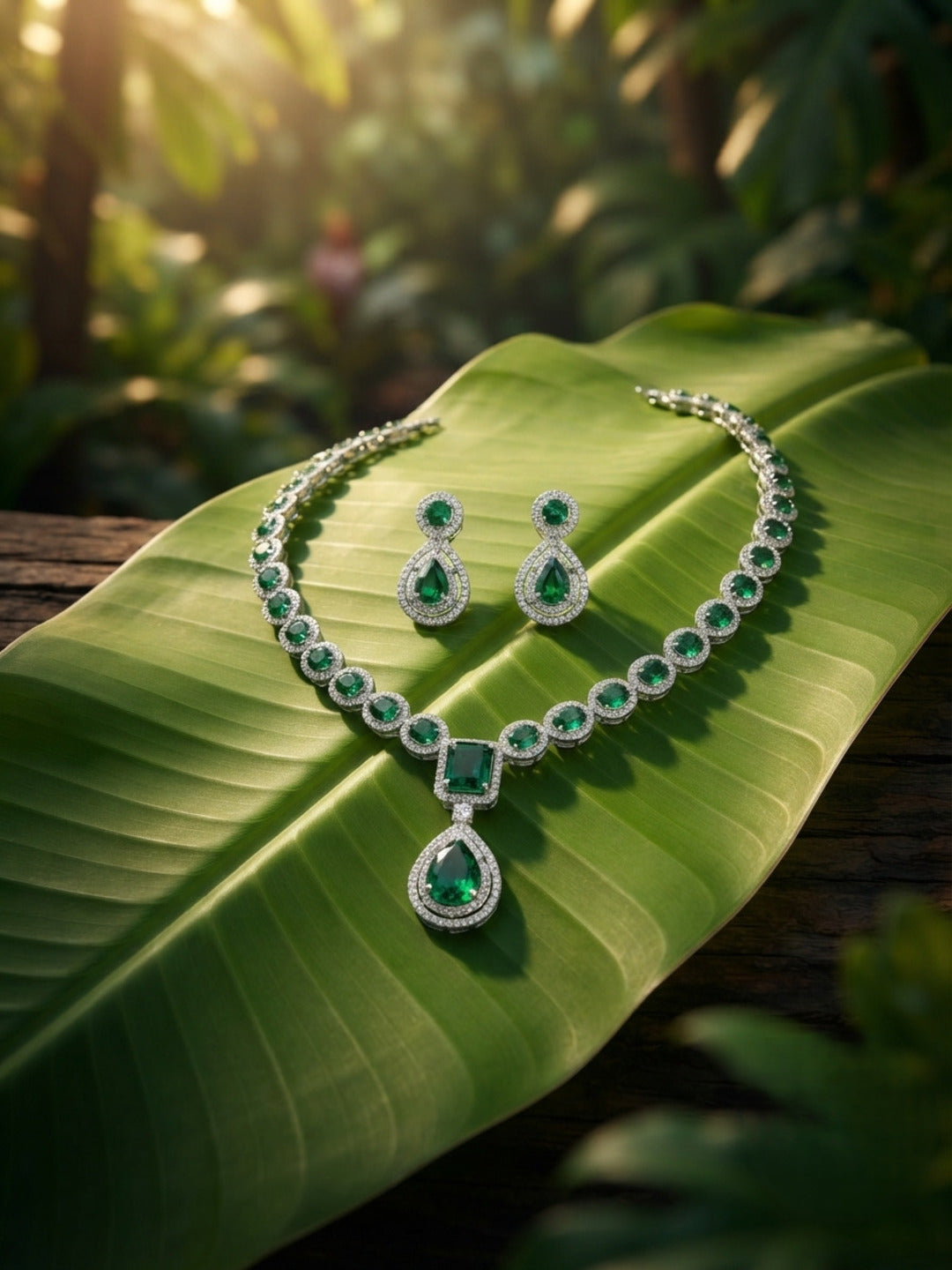 Tamannah AD Jewellery Set