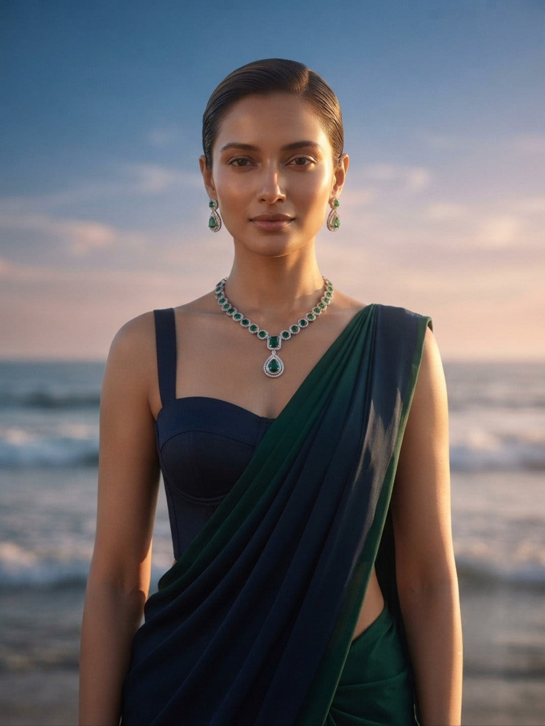 Tamannah AD Jewellery Set