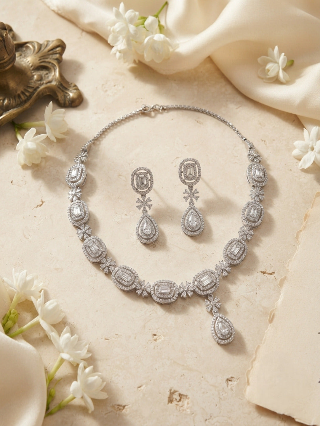 Fatima AD Jewellery Set