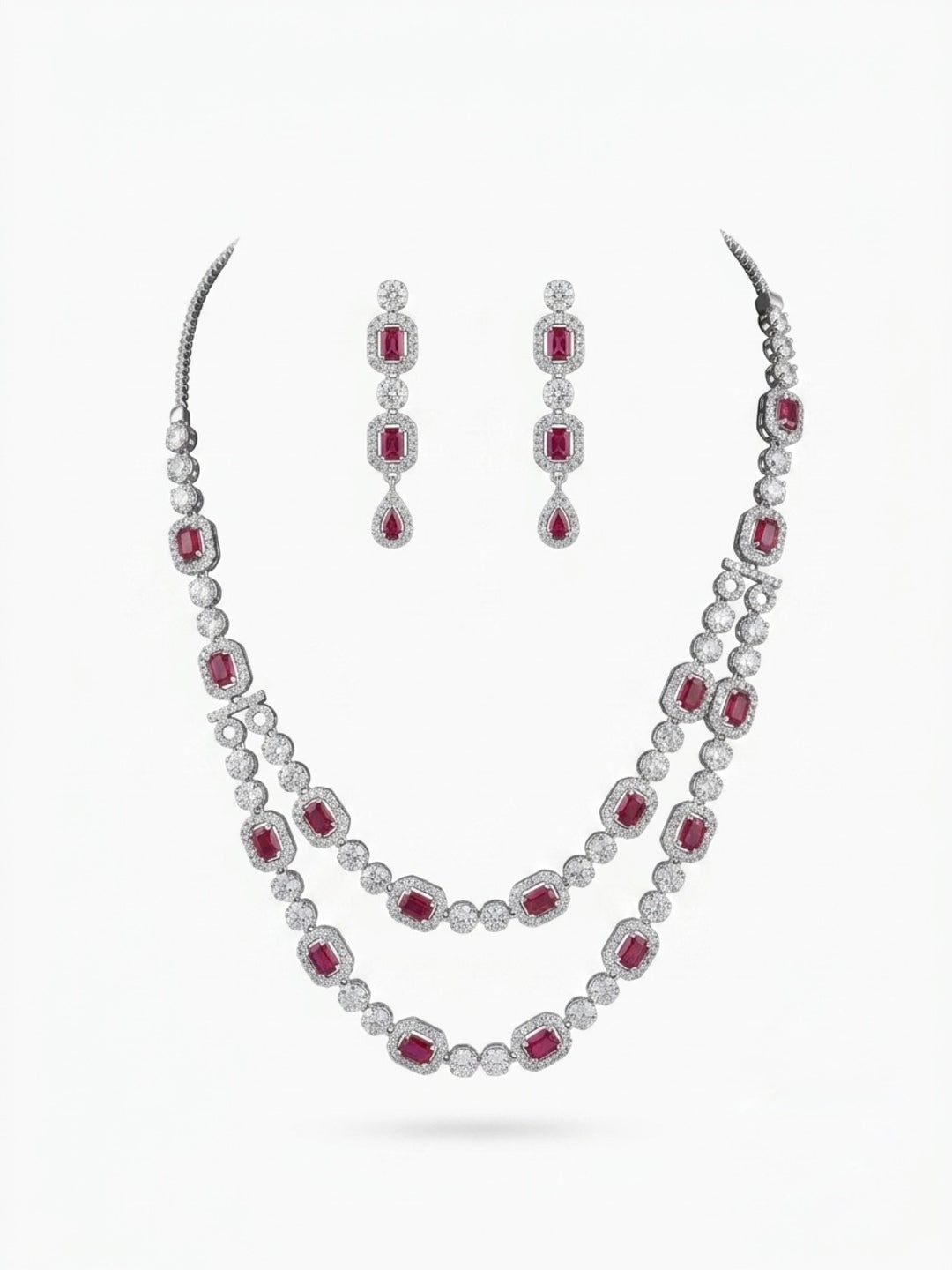 Cherie Double layer Jewellery Set