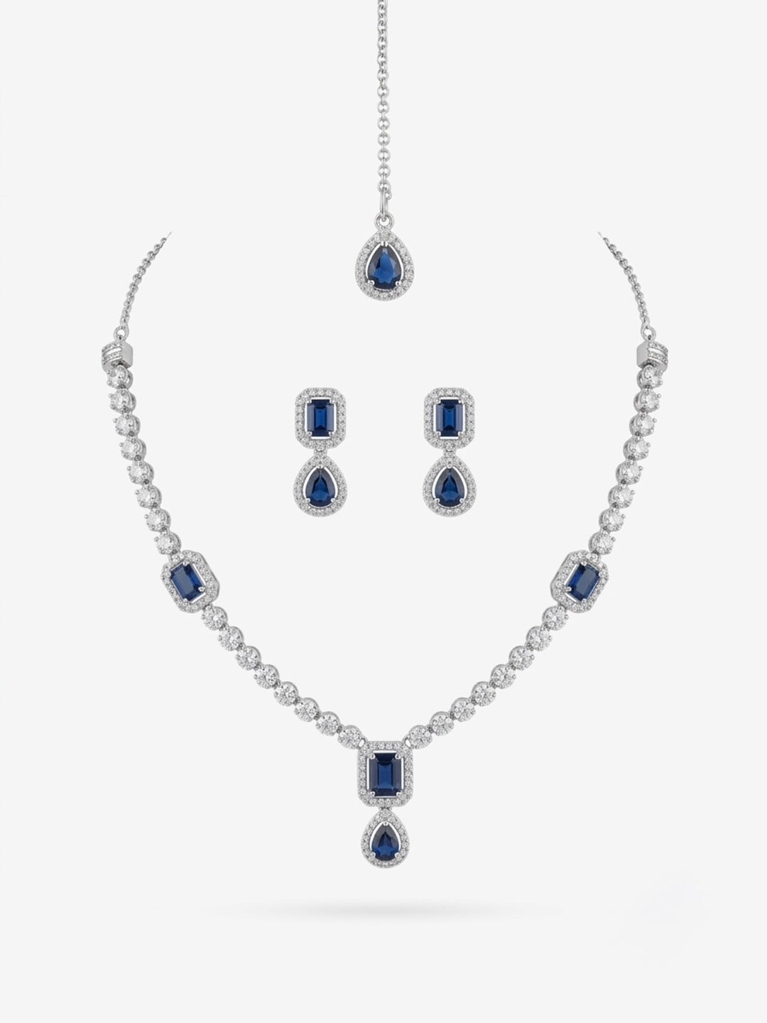 Wamiqa AD Jewellery Set