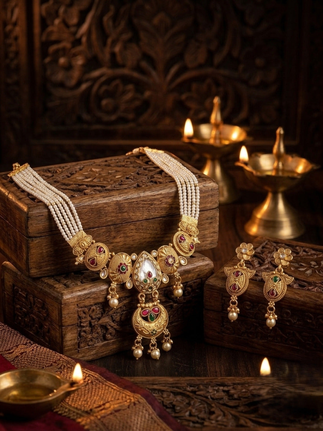 Amayra Jewellery Set