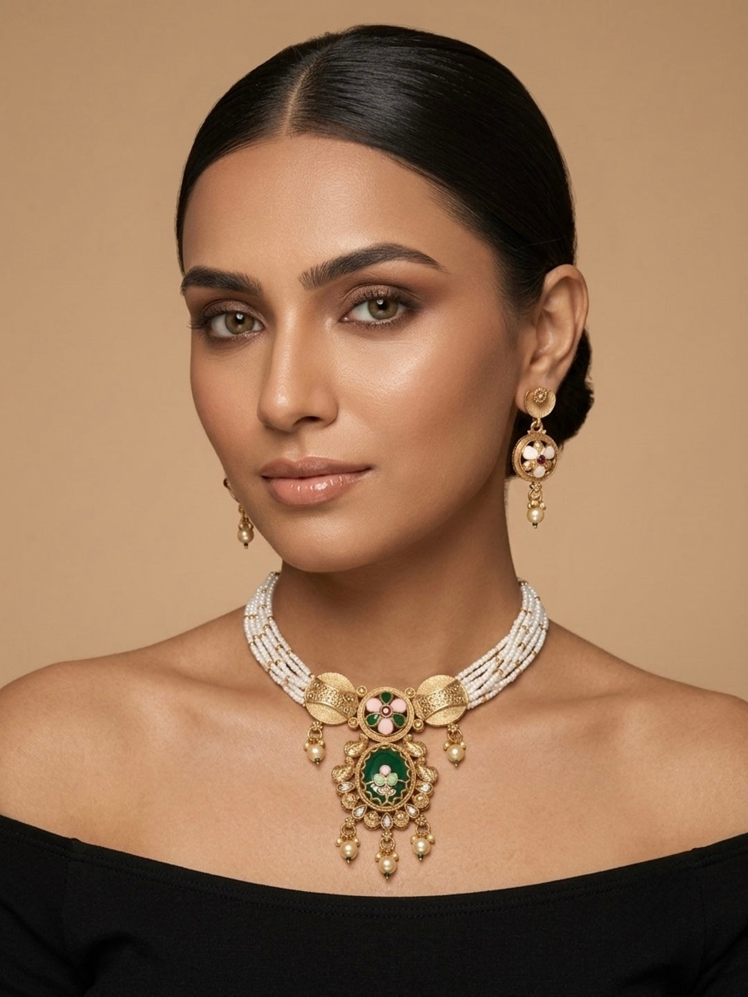 Poonam Jewellery Set