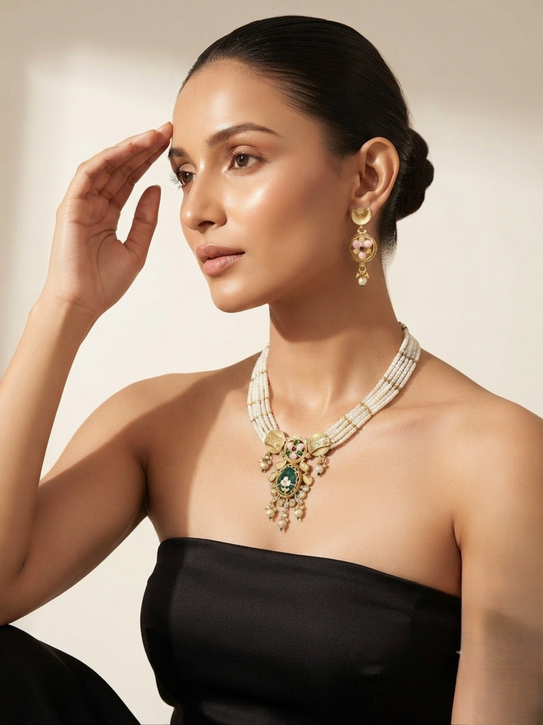 Poonam Jewellery Set