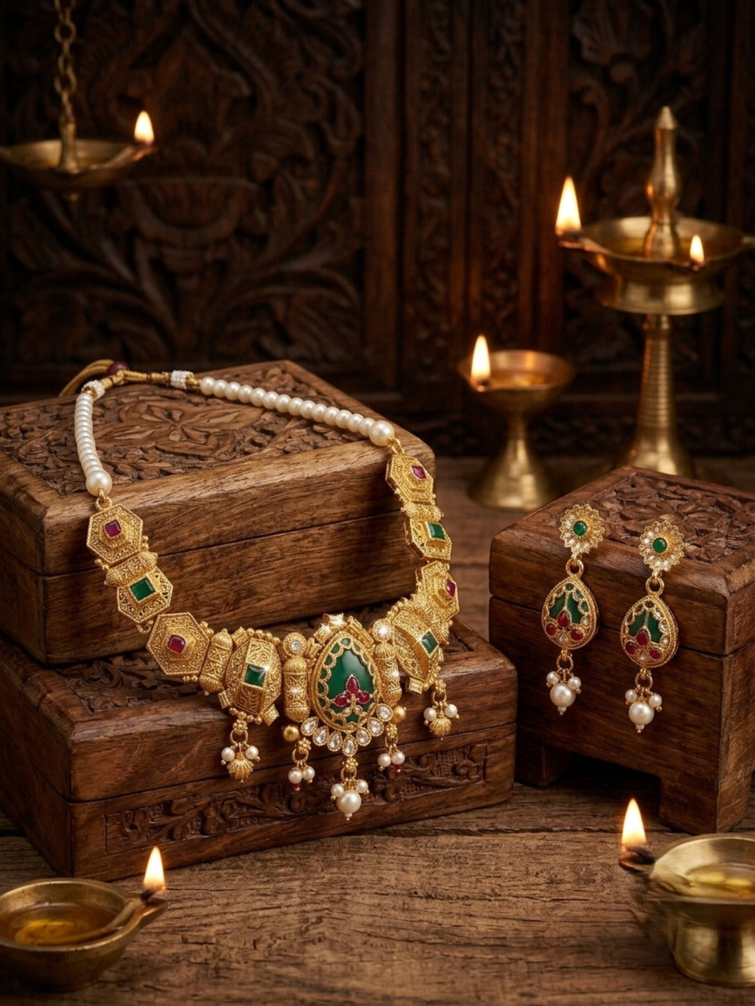Kaashi Bai Jewellery Set
