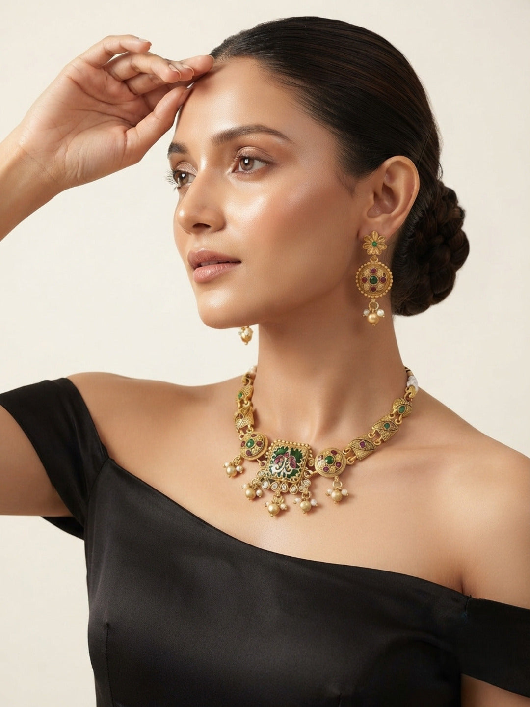 Ghoomar Jewellery Set