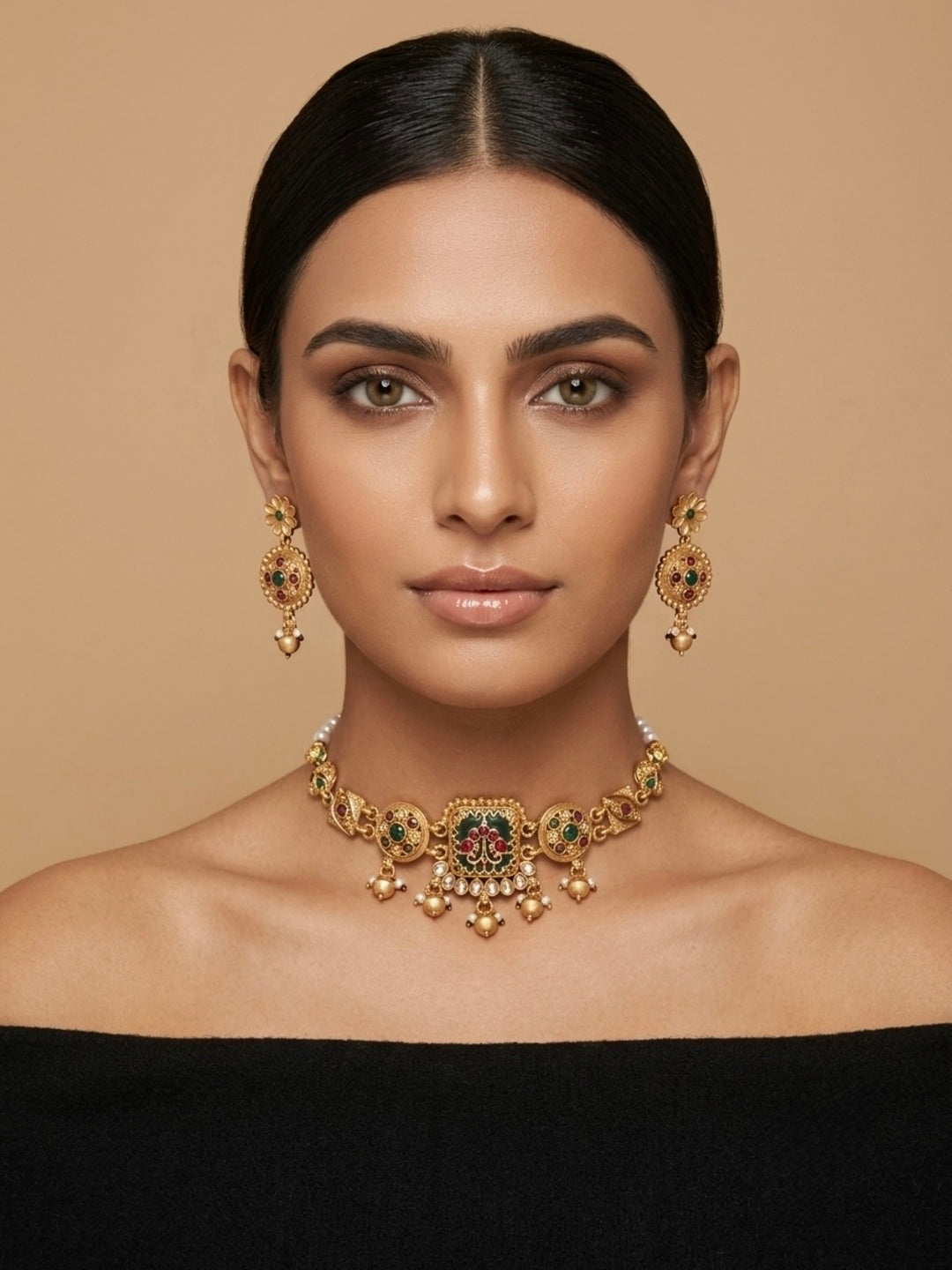 Ghoomar Jewellery Set