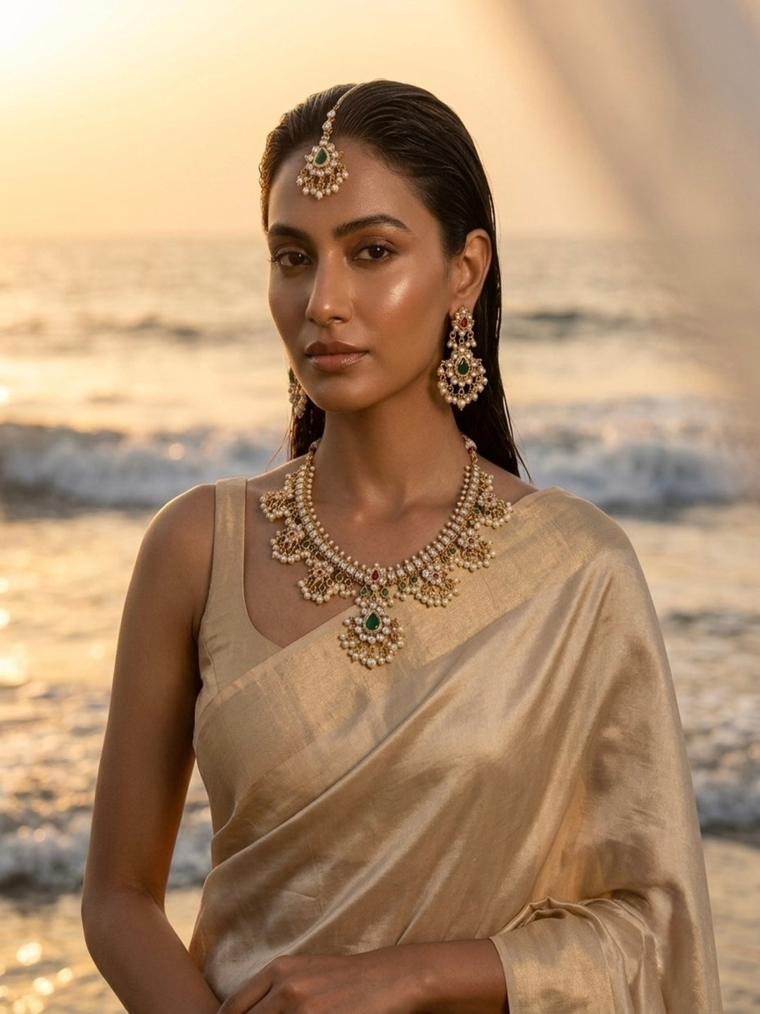 Konkan Jewellery Set