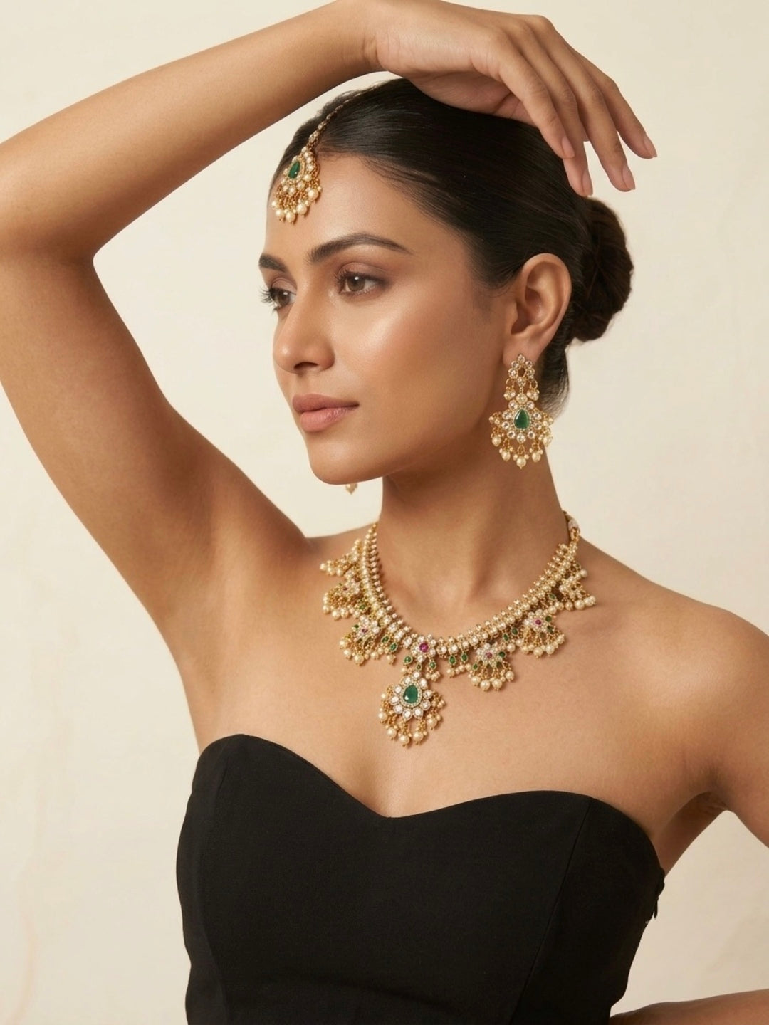 Konkan Jewellery Set
