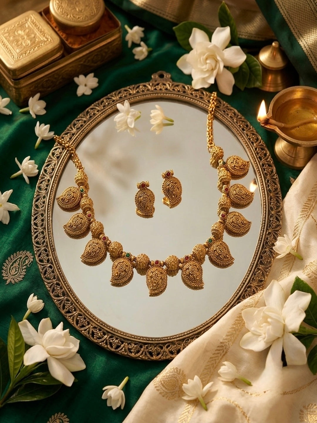 Mango Malai Jewellery Set