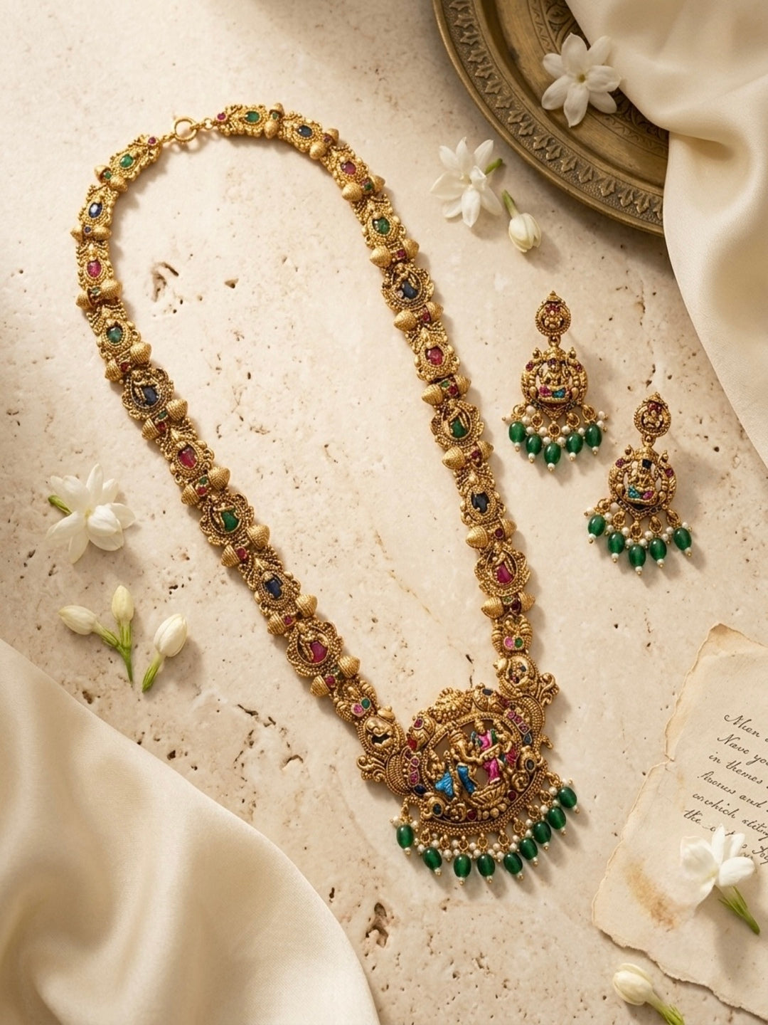 Nitya Long Jewellery Set