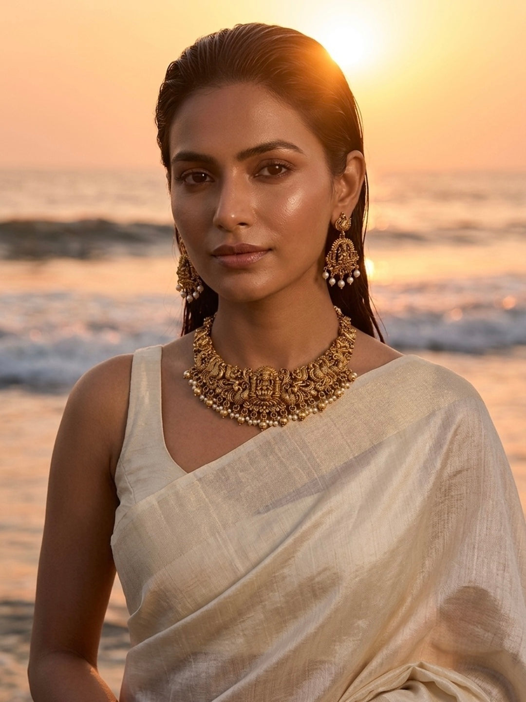 Mogra Jewellery Set
