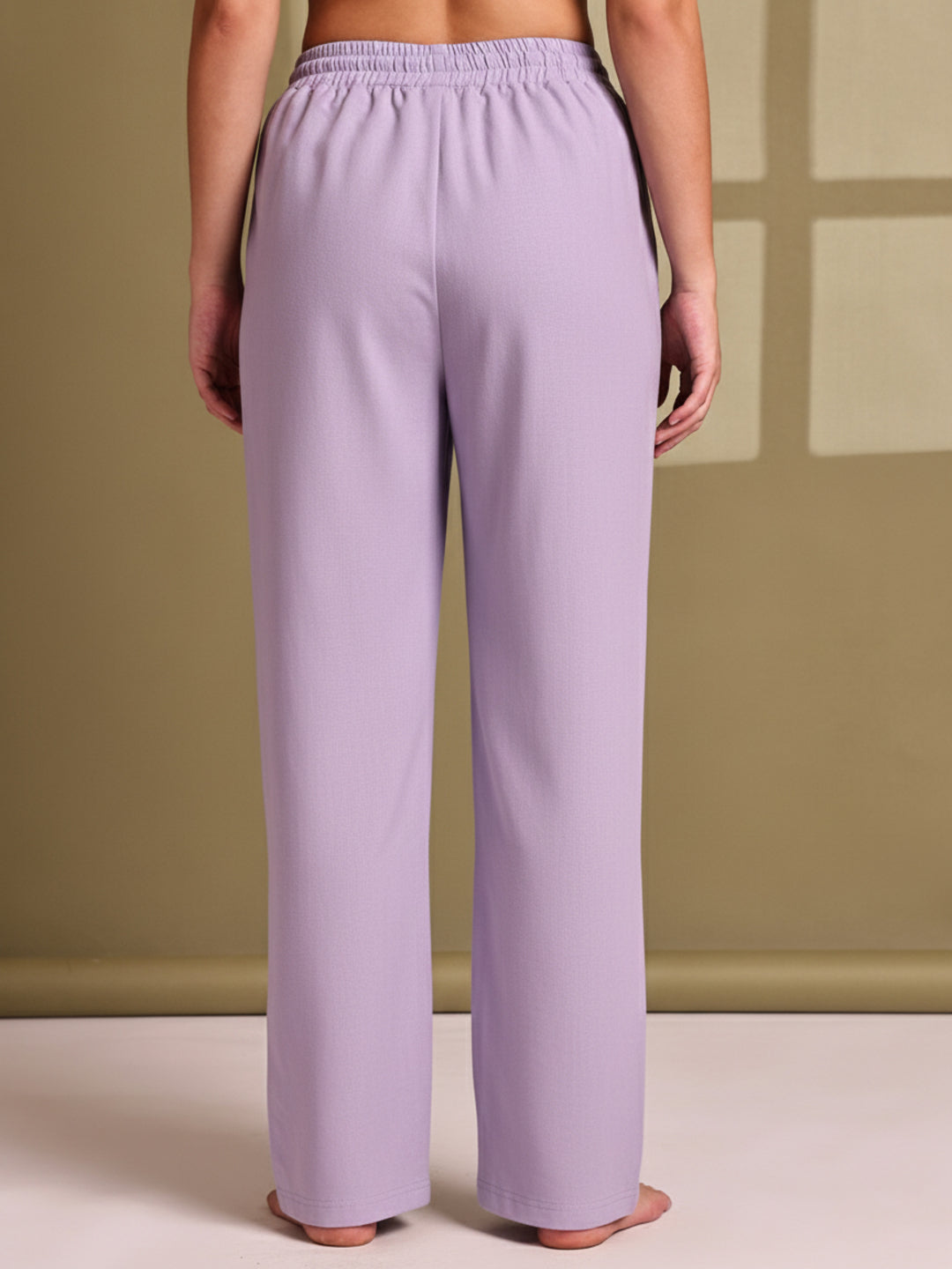 Lavender Cotton Terry Lounge Pant