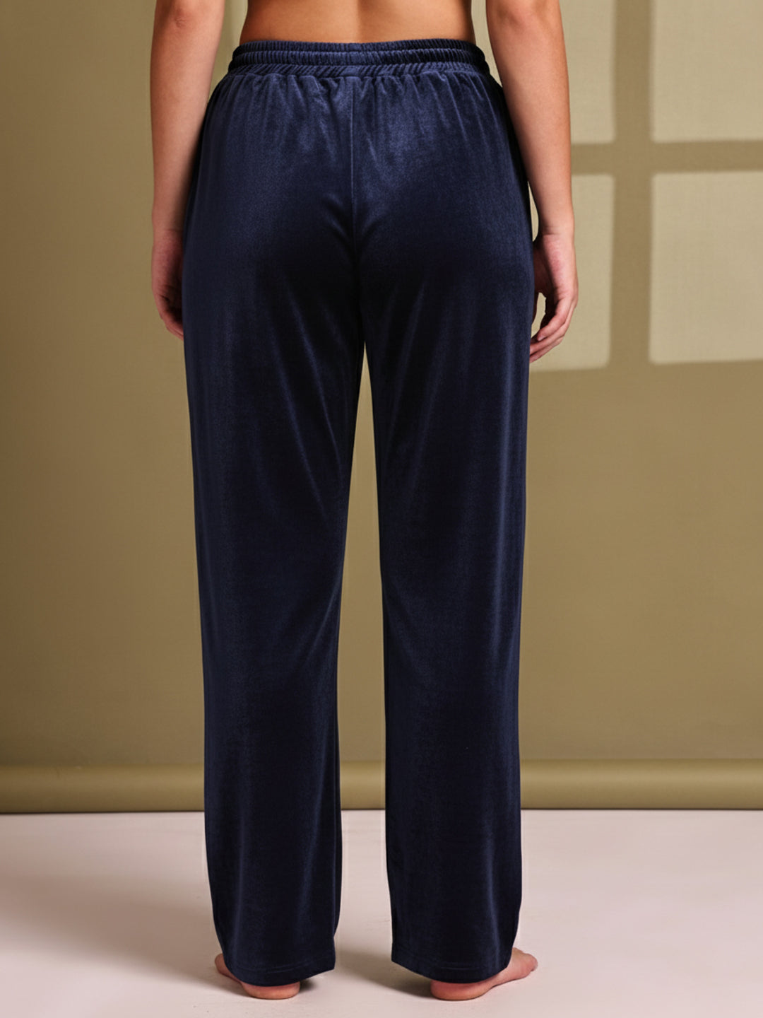 Navy Velvet Butter Soft Lounge Pant