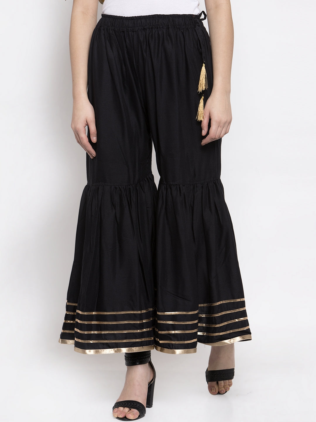Black Rayon Sharara