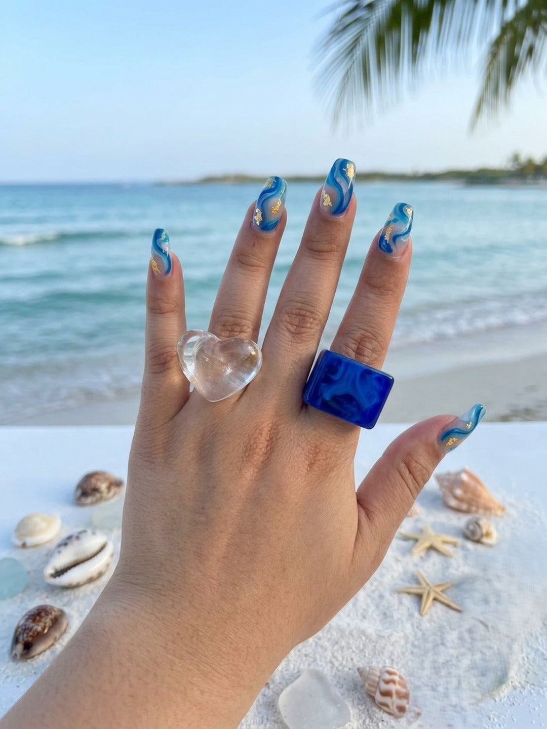 Mean Girl Resin Rings-set of 2