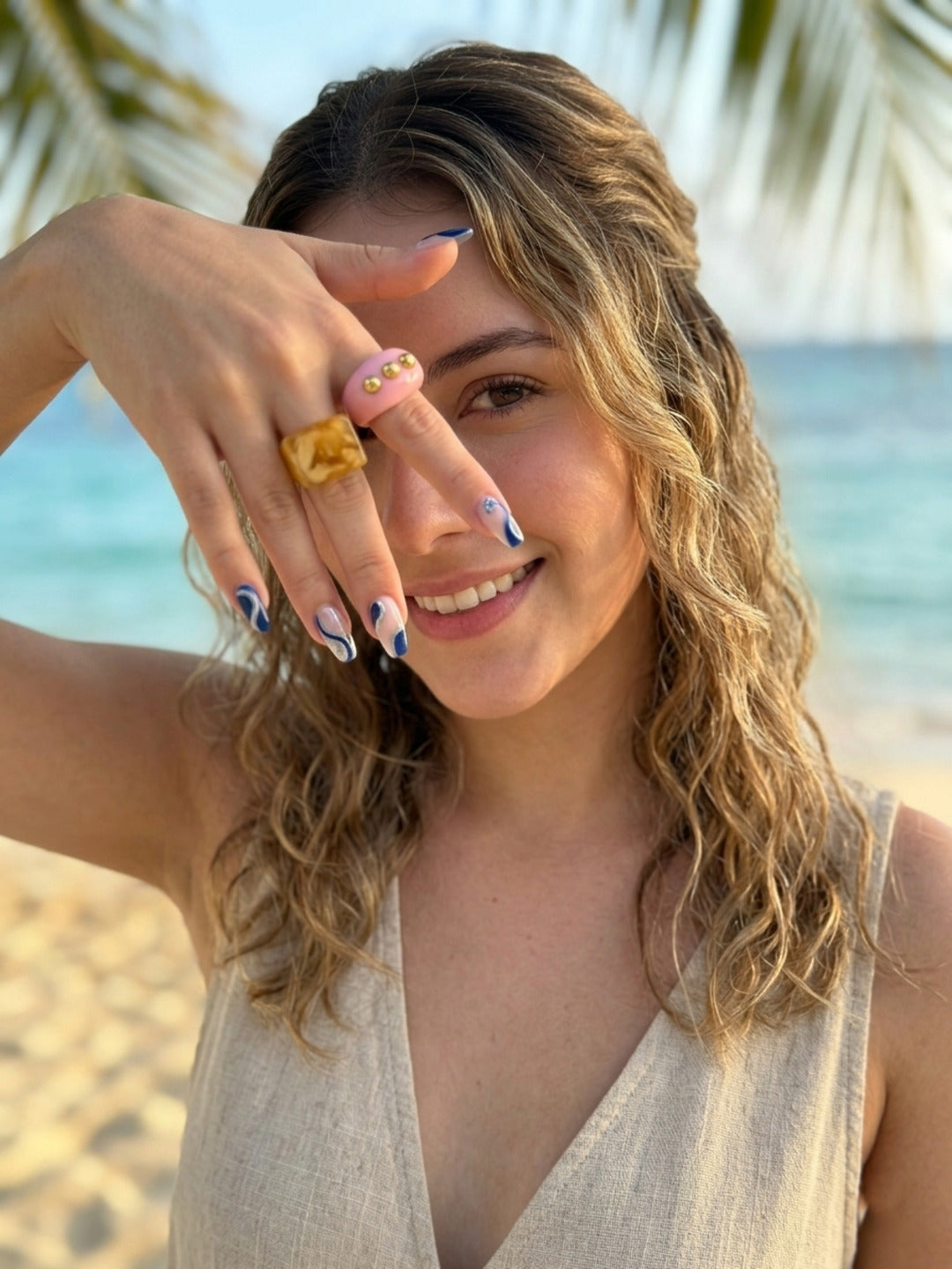Mean Girl Resin Rings-set of 2