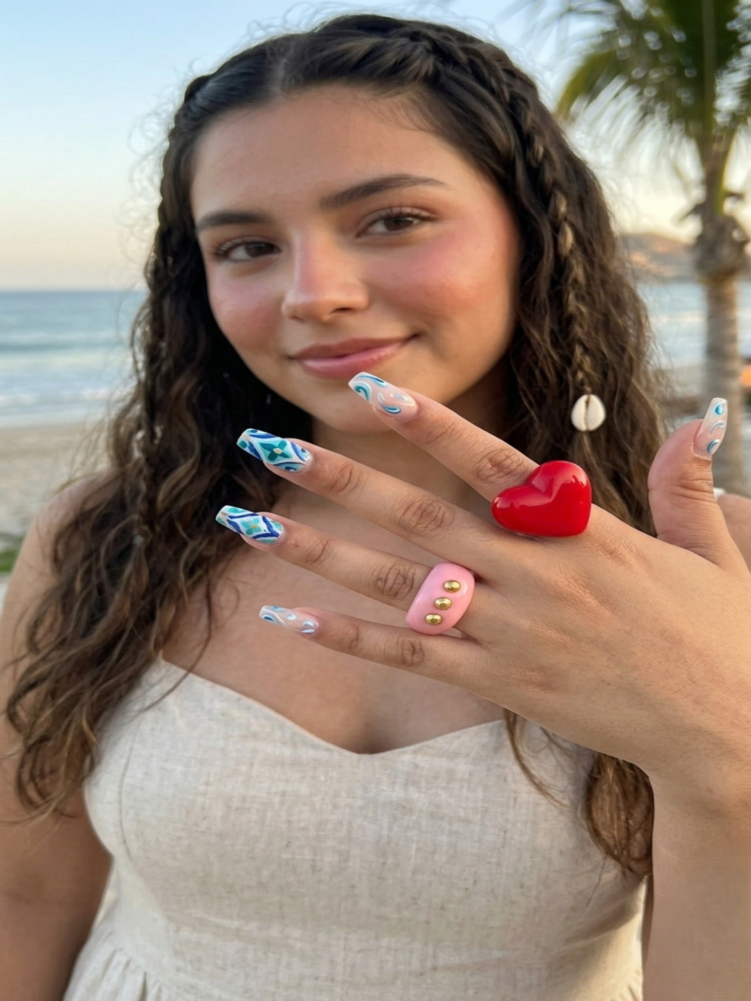 Style Icon Resin Rings-set of 2