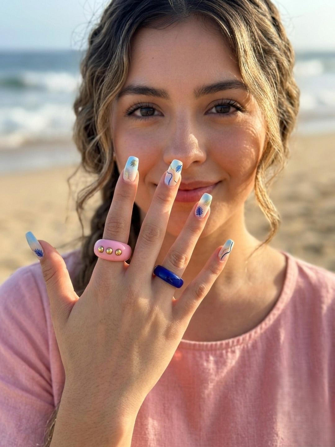 Fairy Resin Rings-set of 2