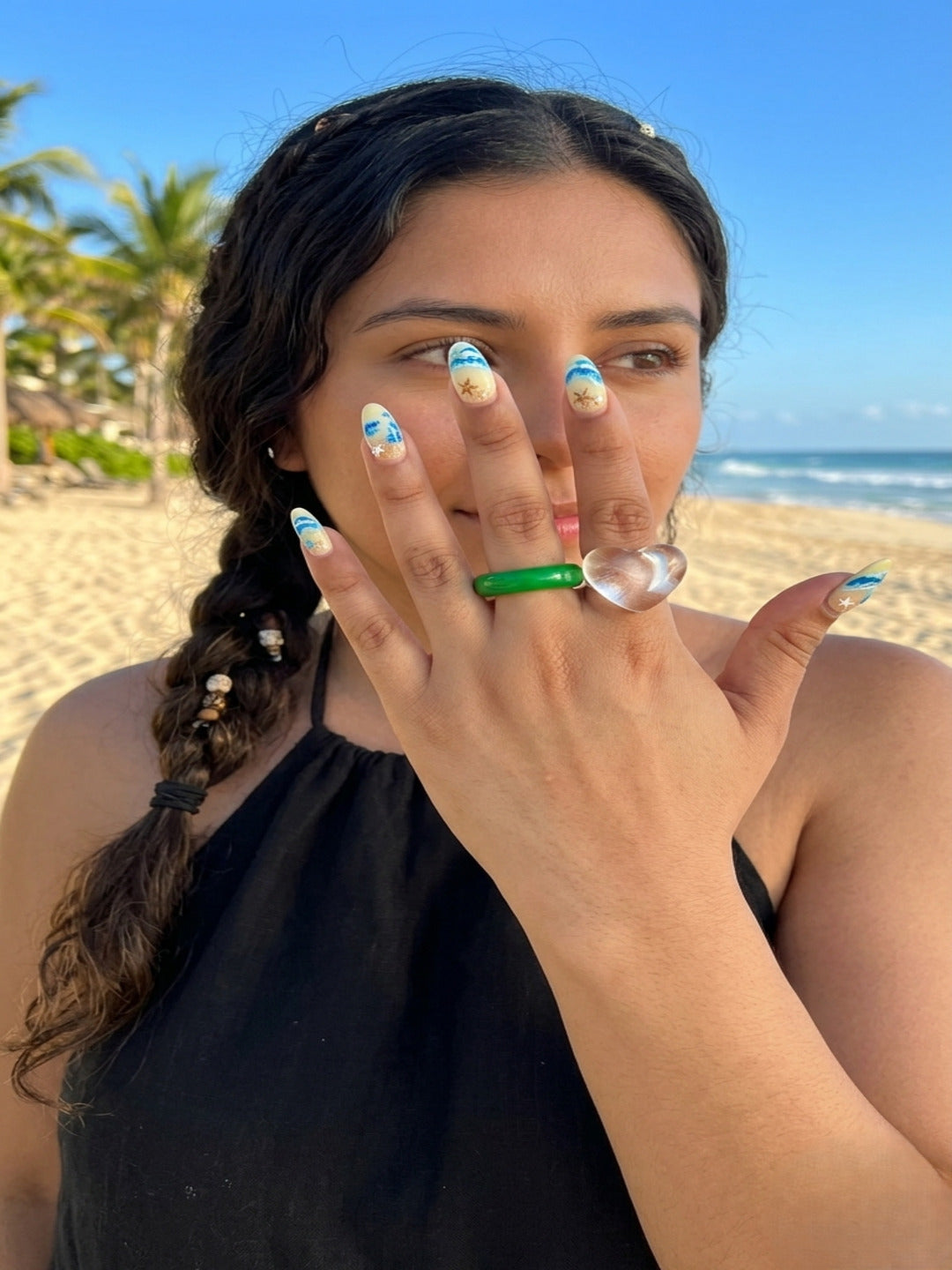 Empress Resin Rings-set of 2