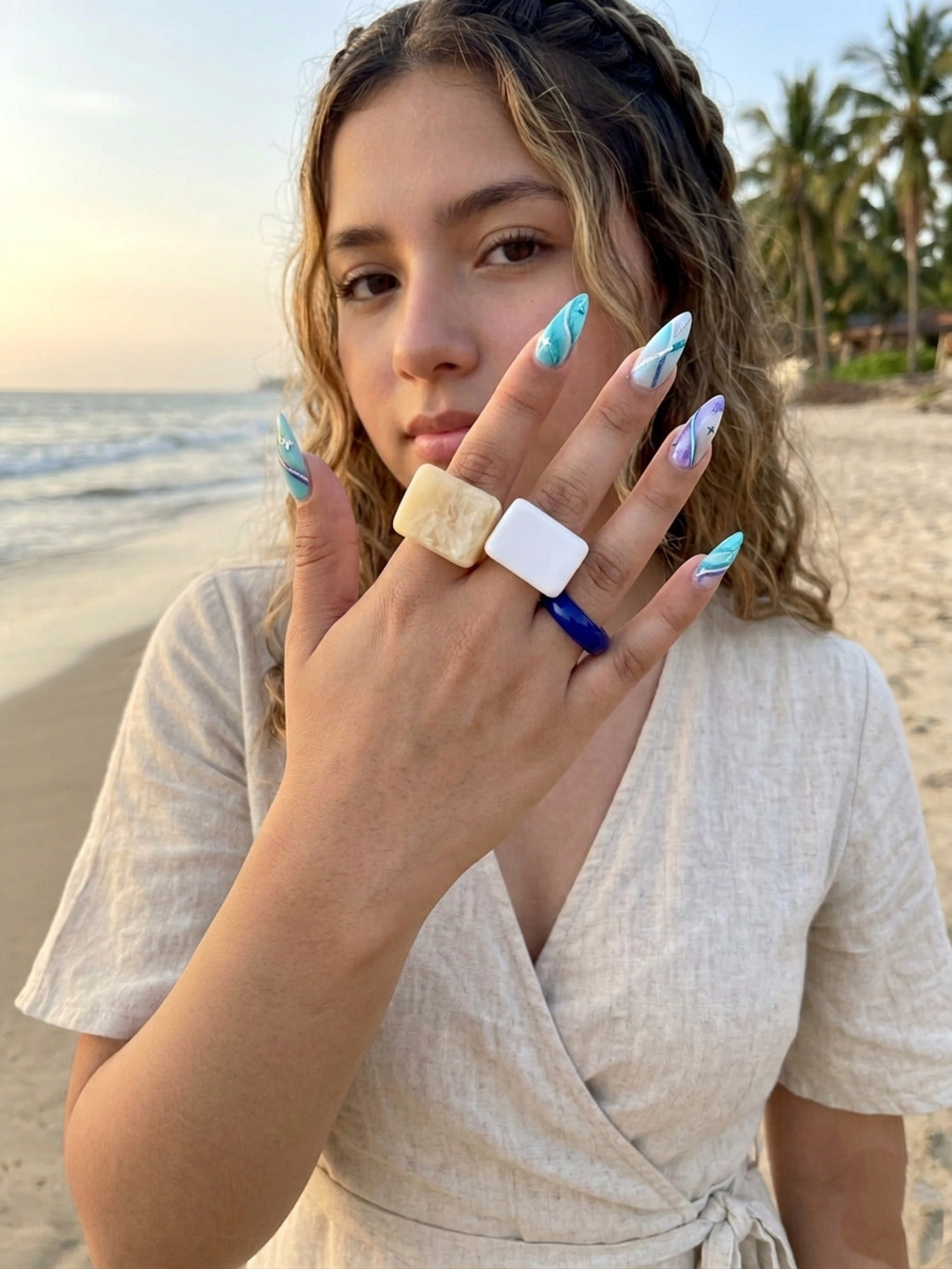 Resin Rings-set of 2
