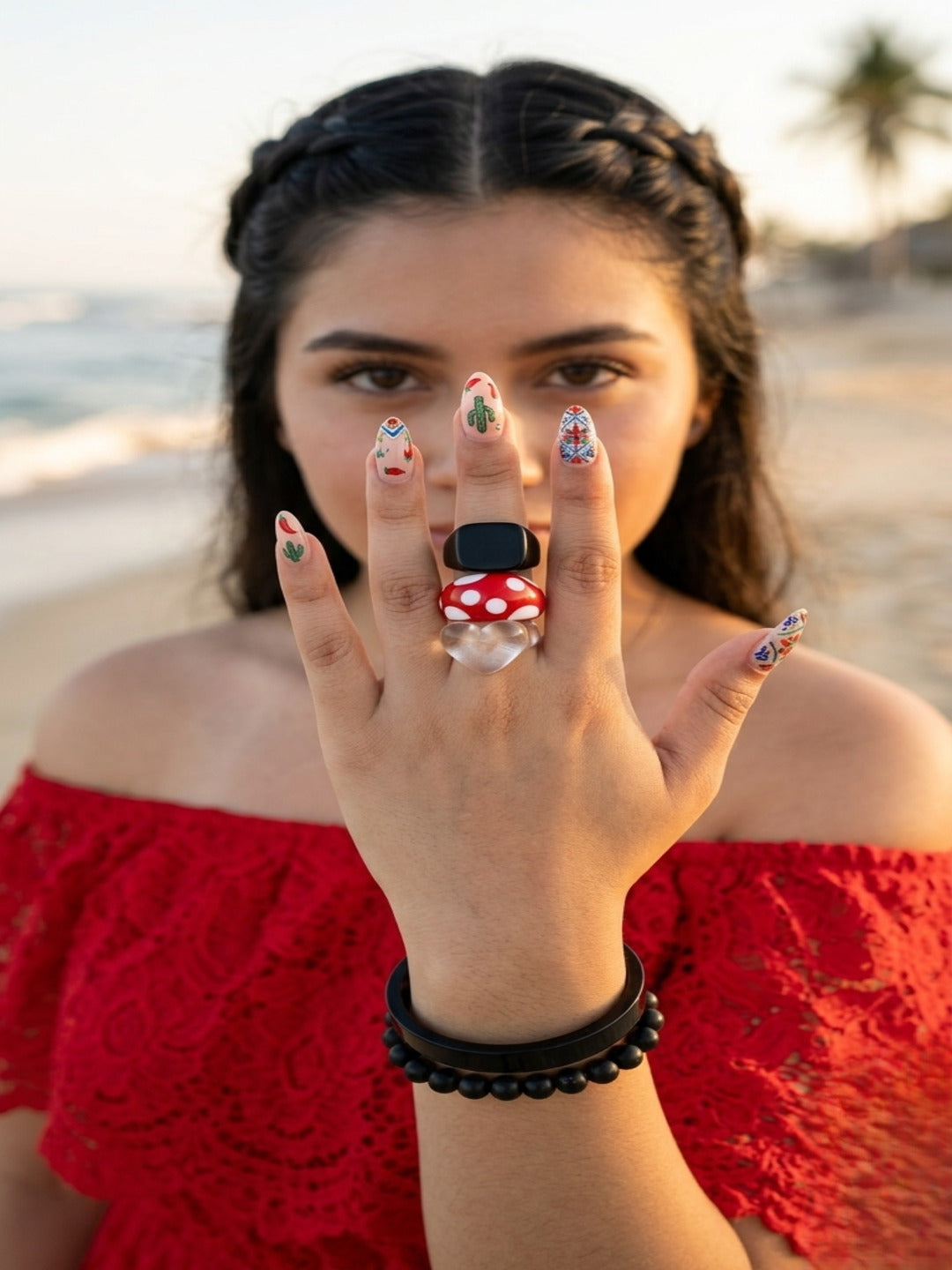 Nova Resin Rings-set of 3