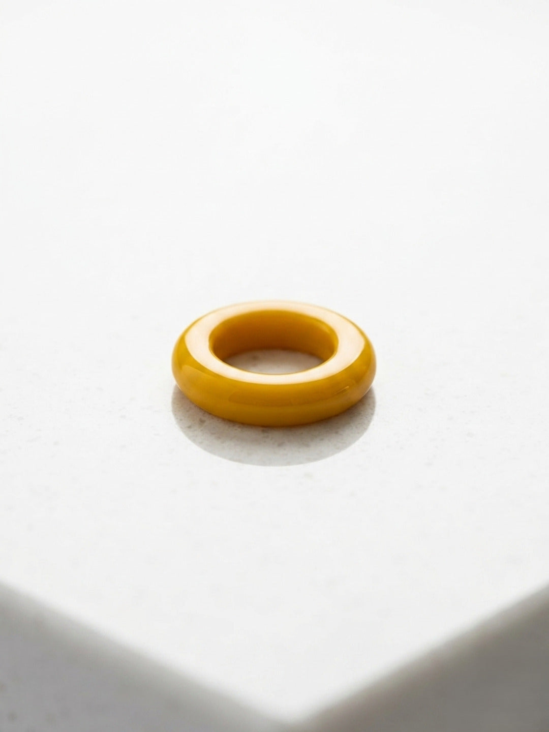 Buttercup Resin Rings-set of 3